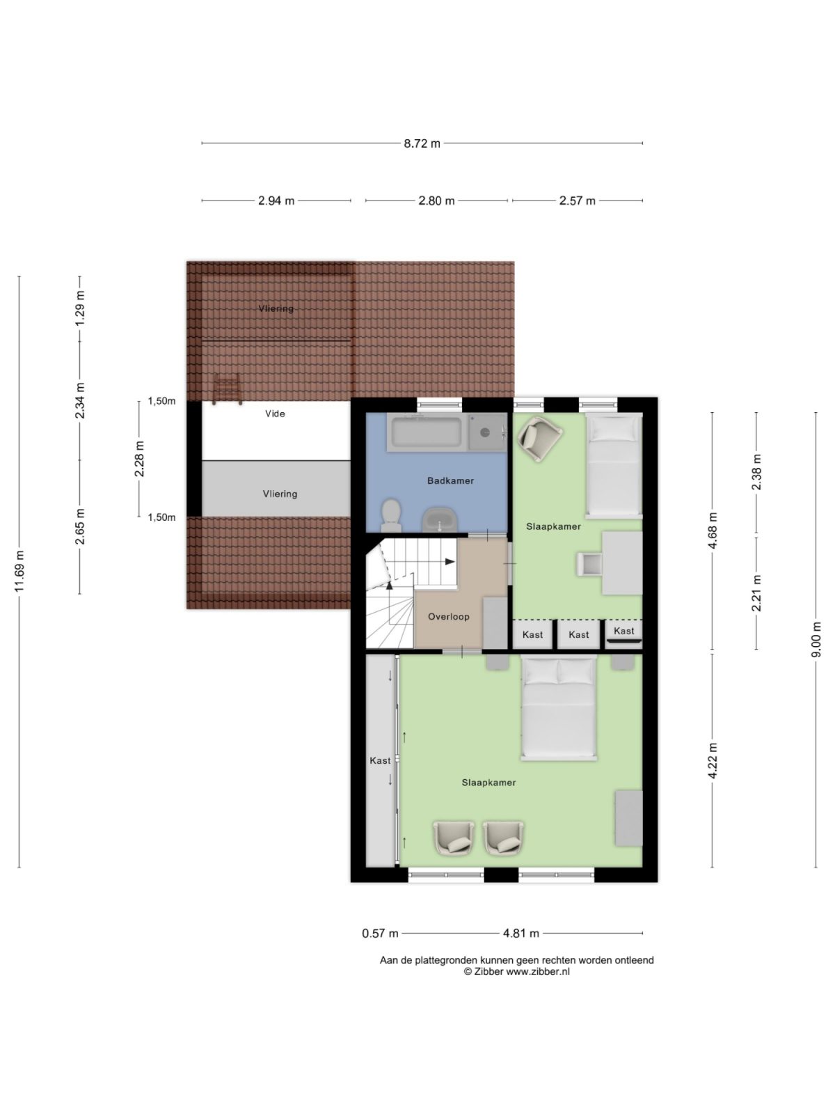 Hondsruglaan 88 plattegrond 2