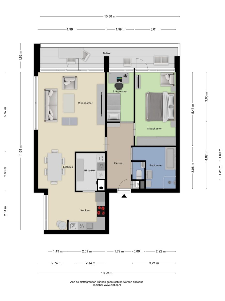 Lichtstraat 16 plattegrond