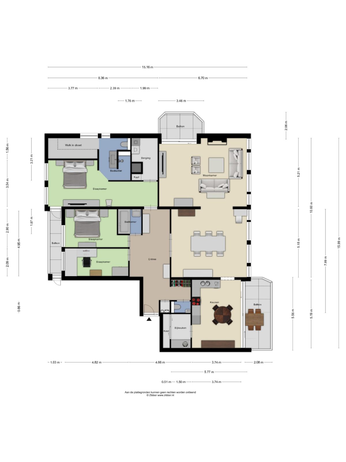 Scottlaan 106 plattegrond