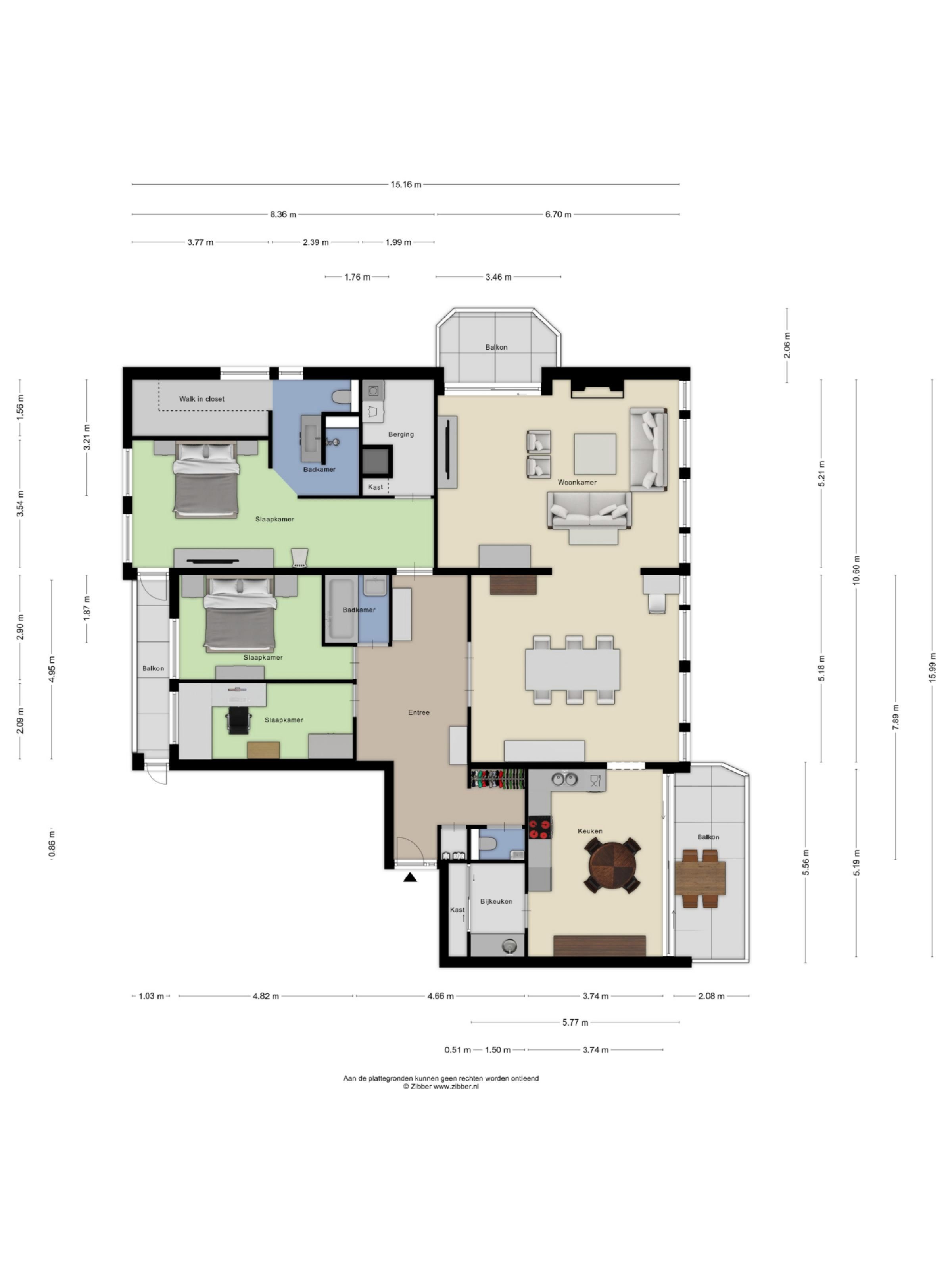 Scottlaan 106 plattegrond