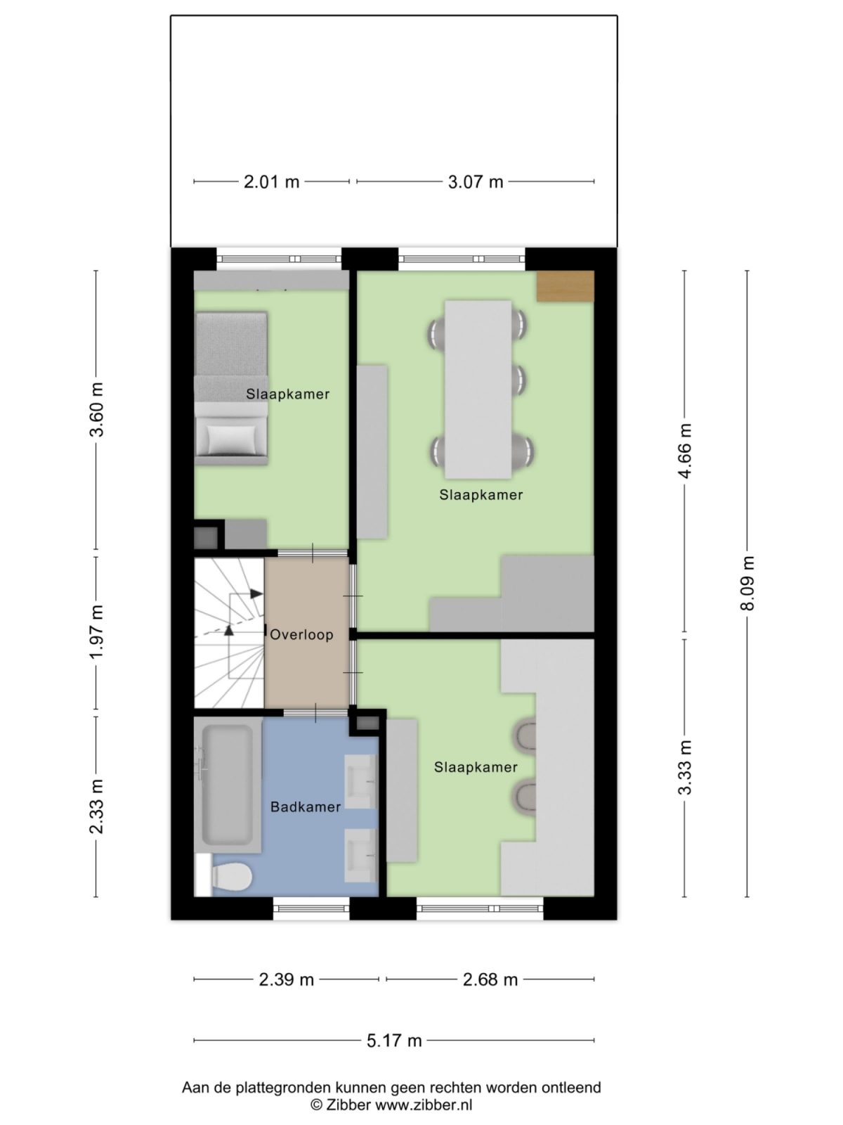 Hondsruglaan 158 plattegrond 2