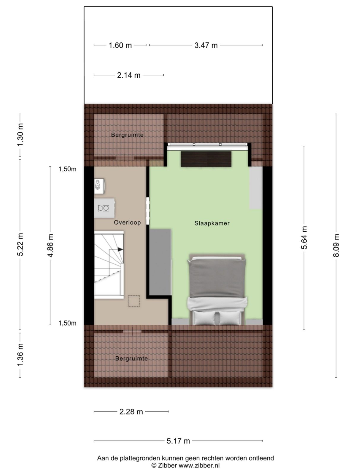 Hondsruglaan 158 plattegrond 3