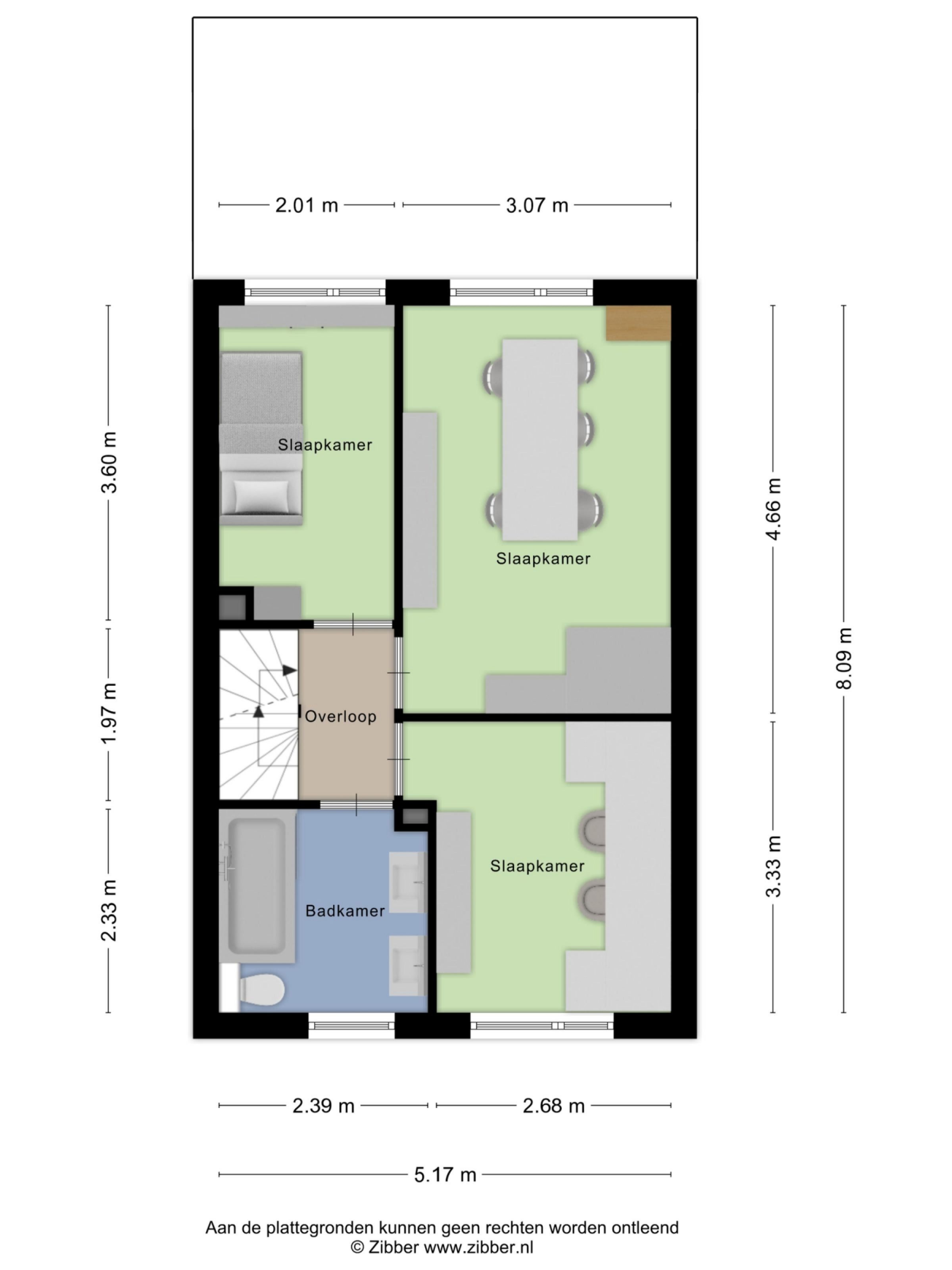 Hondsruglaan 158 plattegrond 2