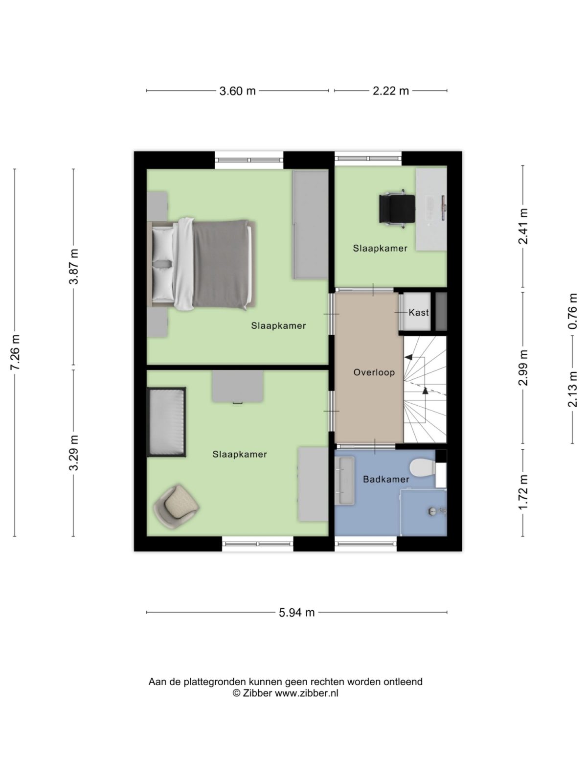 Orvallaan 15 plattegrond 3