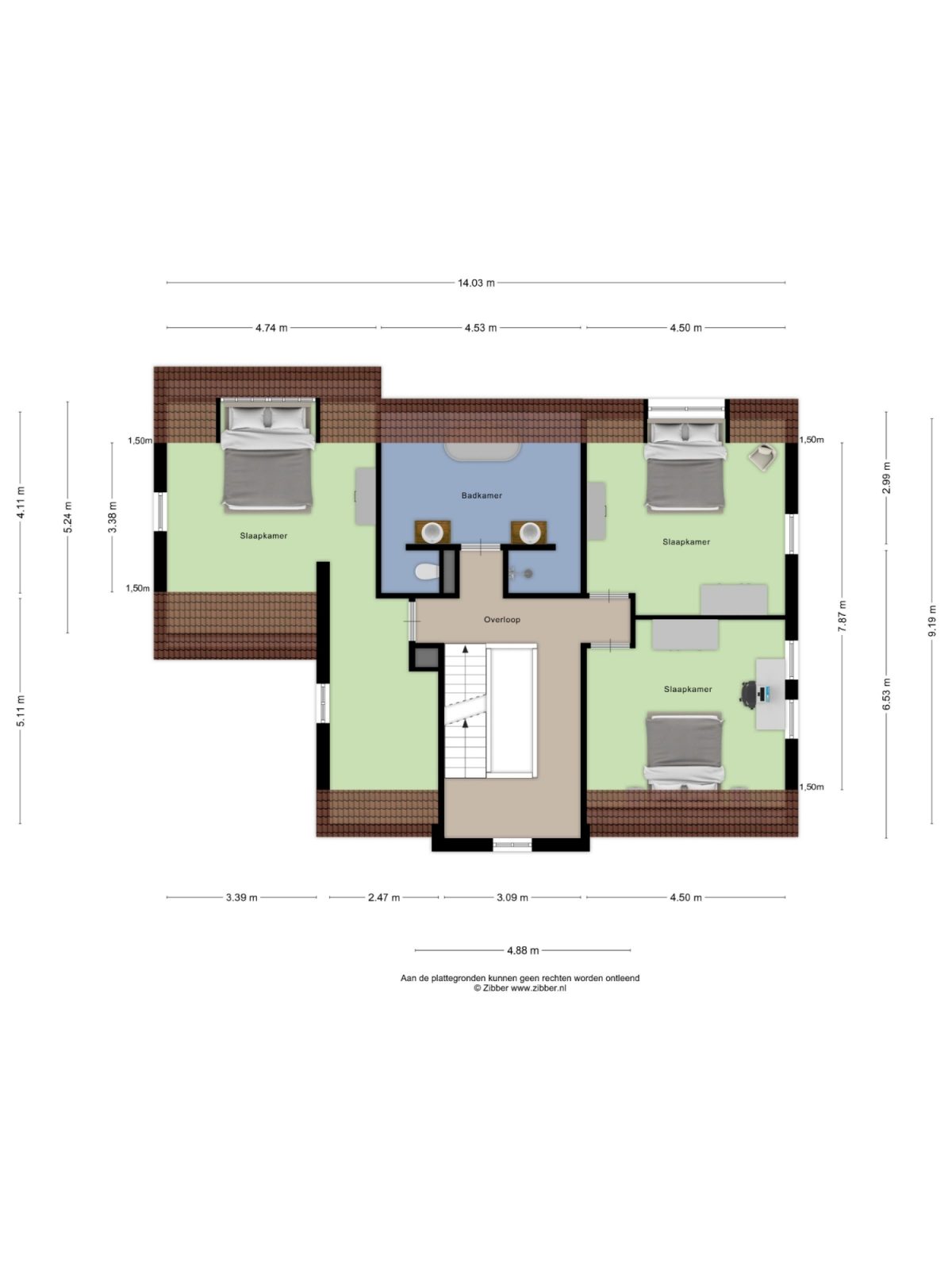 Lobbenhoeve 4 plattegrond 2