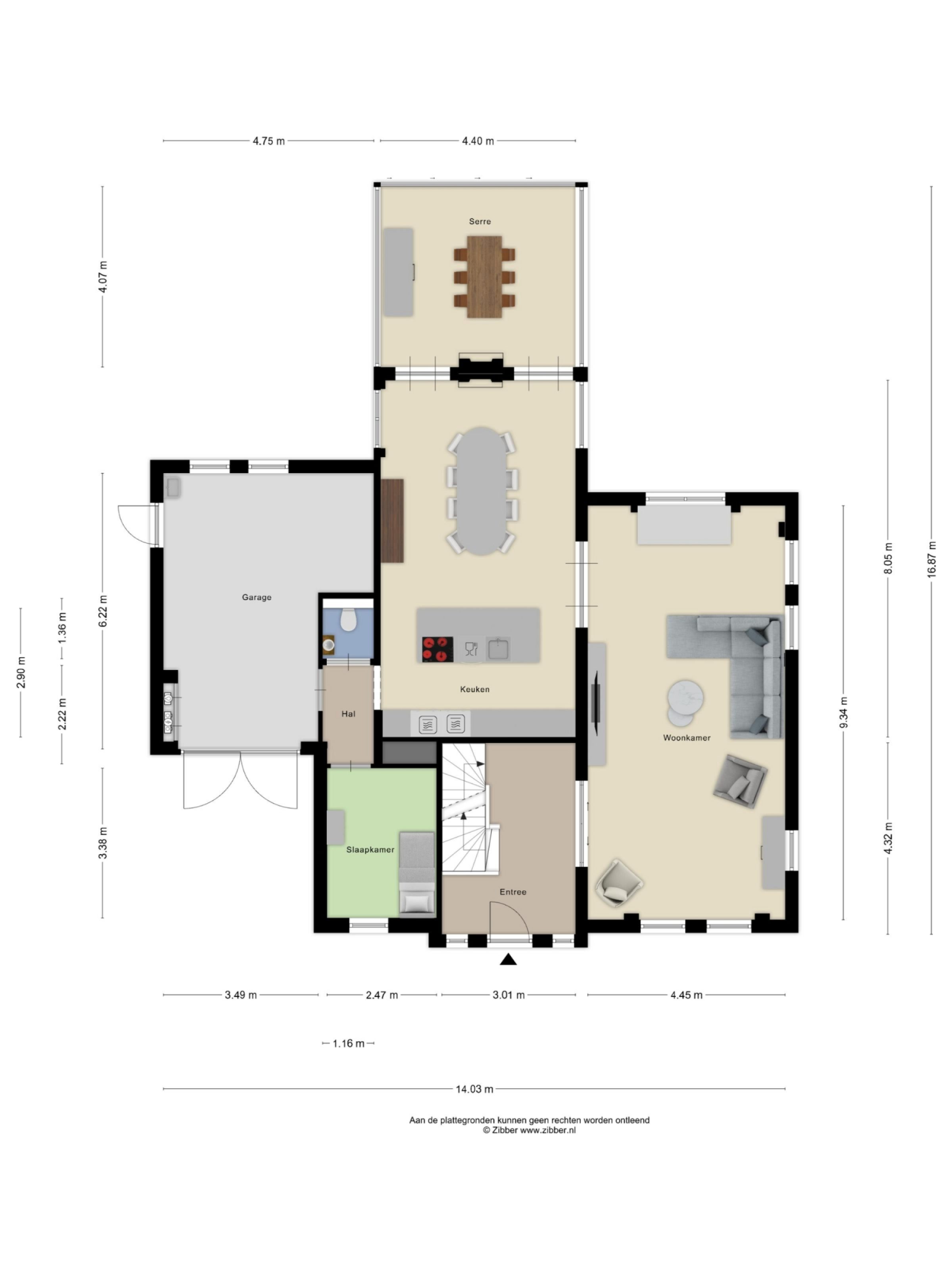 Lobbenhoeve 4 plattegrond