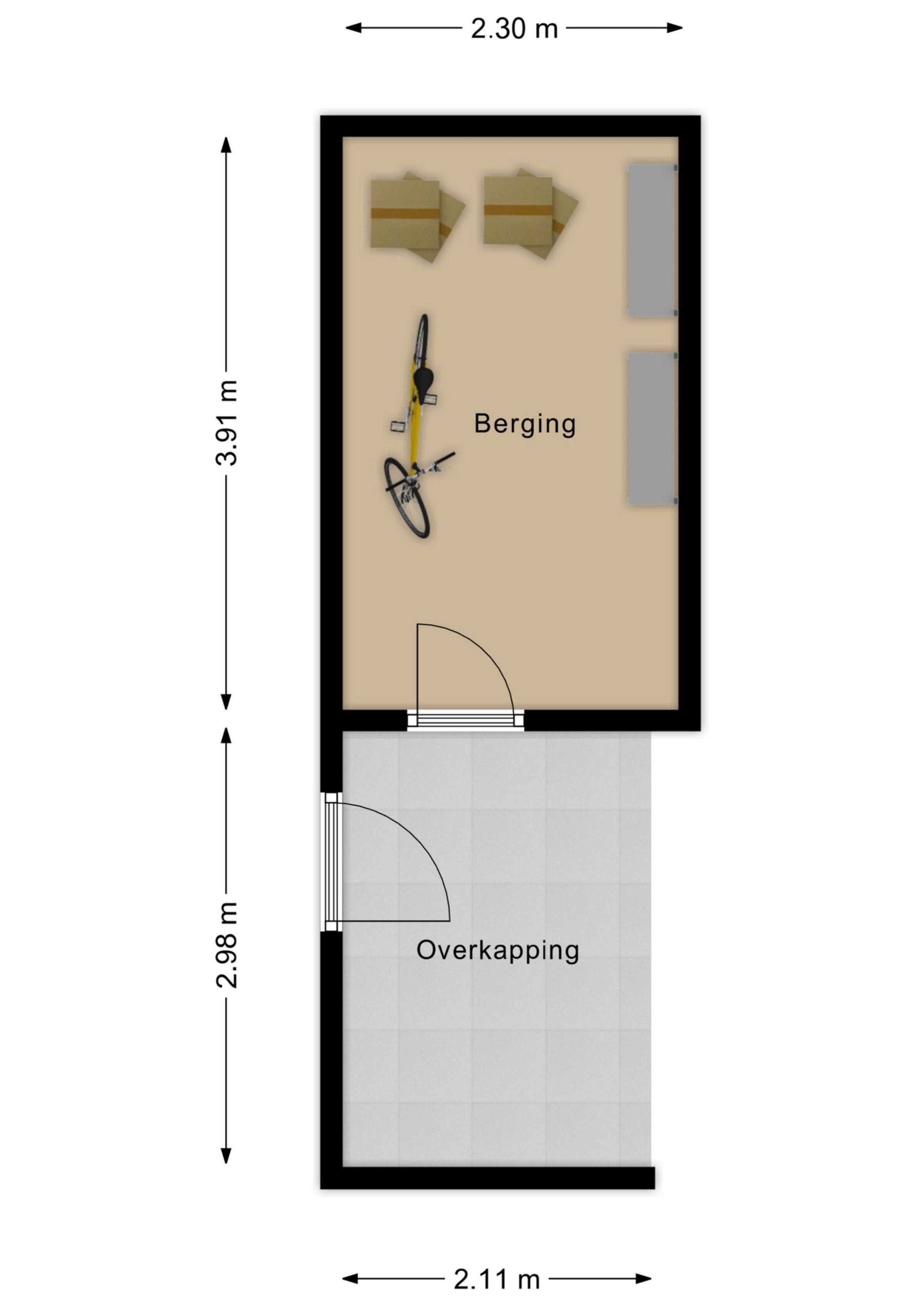 Woldberglaan 14 plattegrond 2