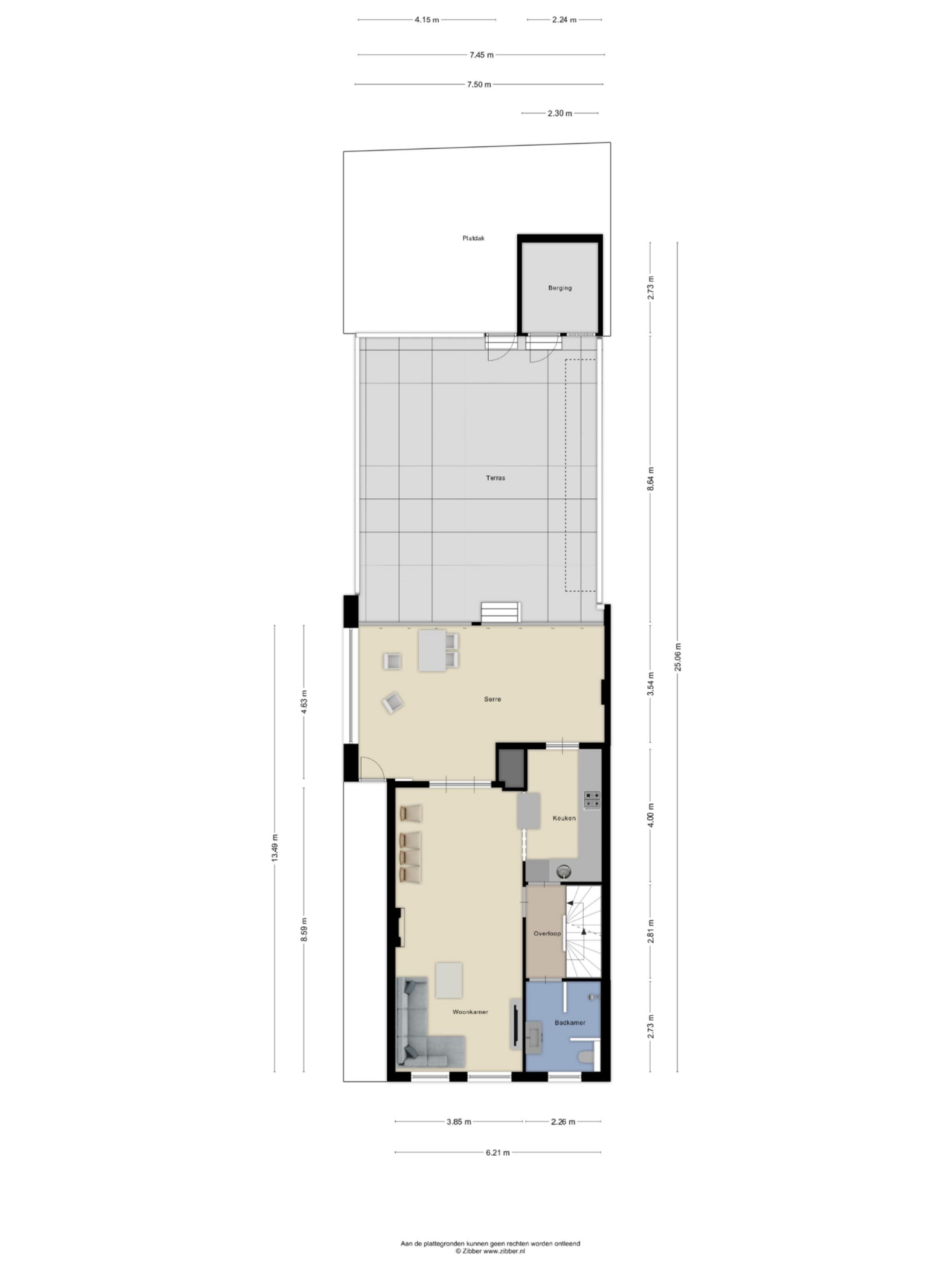 St Antoniusstraat 12 plattegrond 2