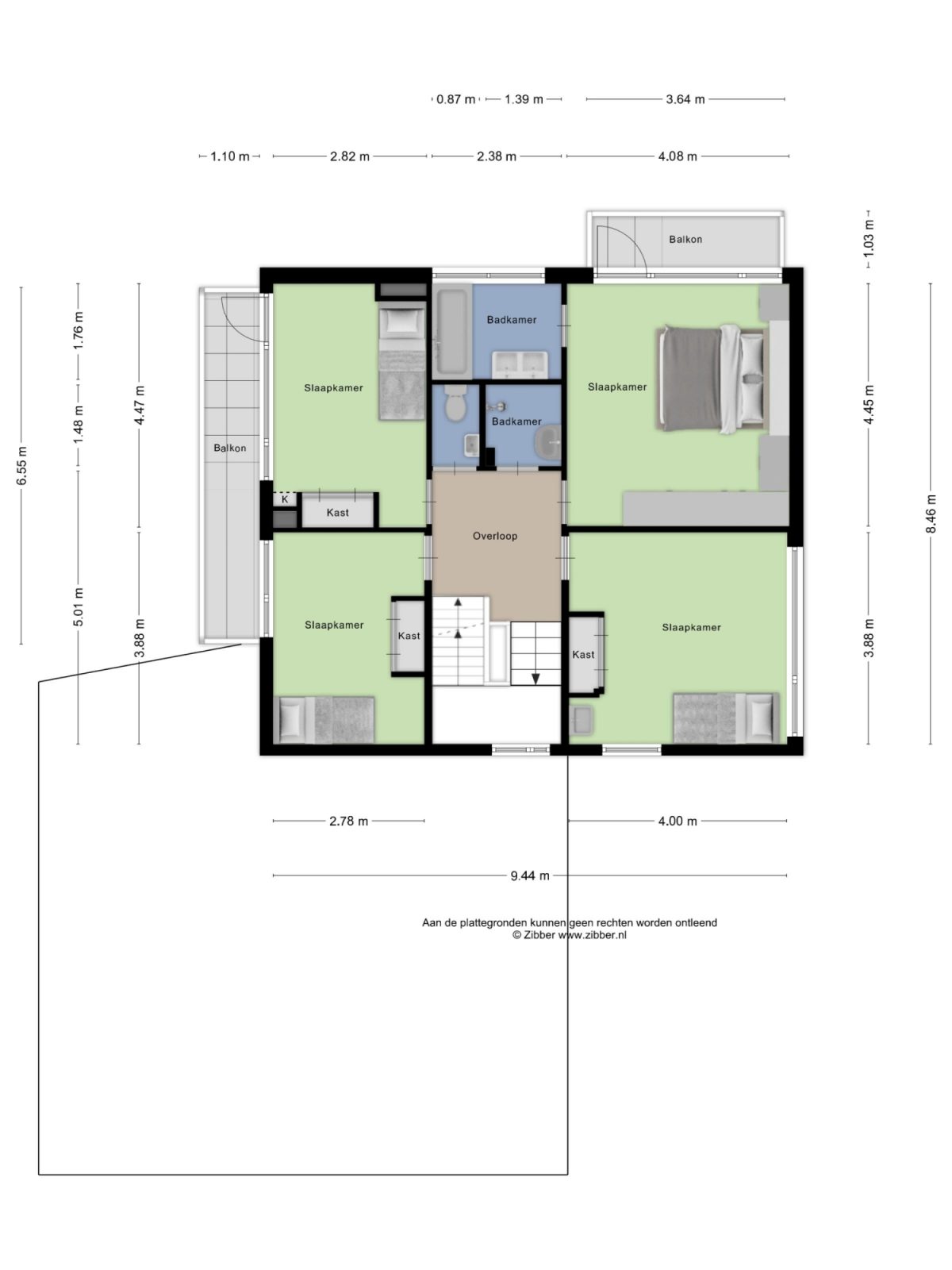 Icaruslaan 14 plattegrond 2