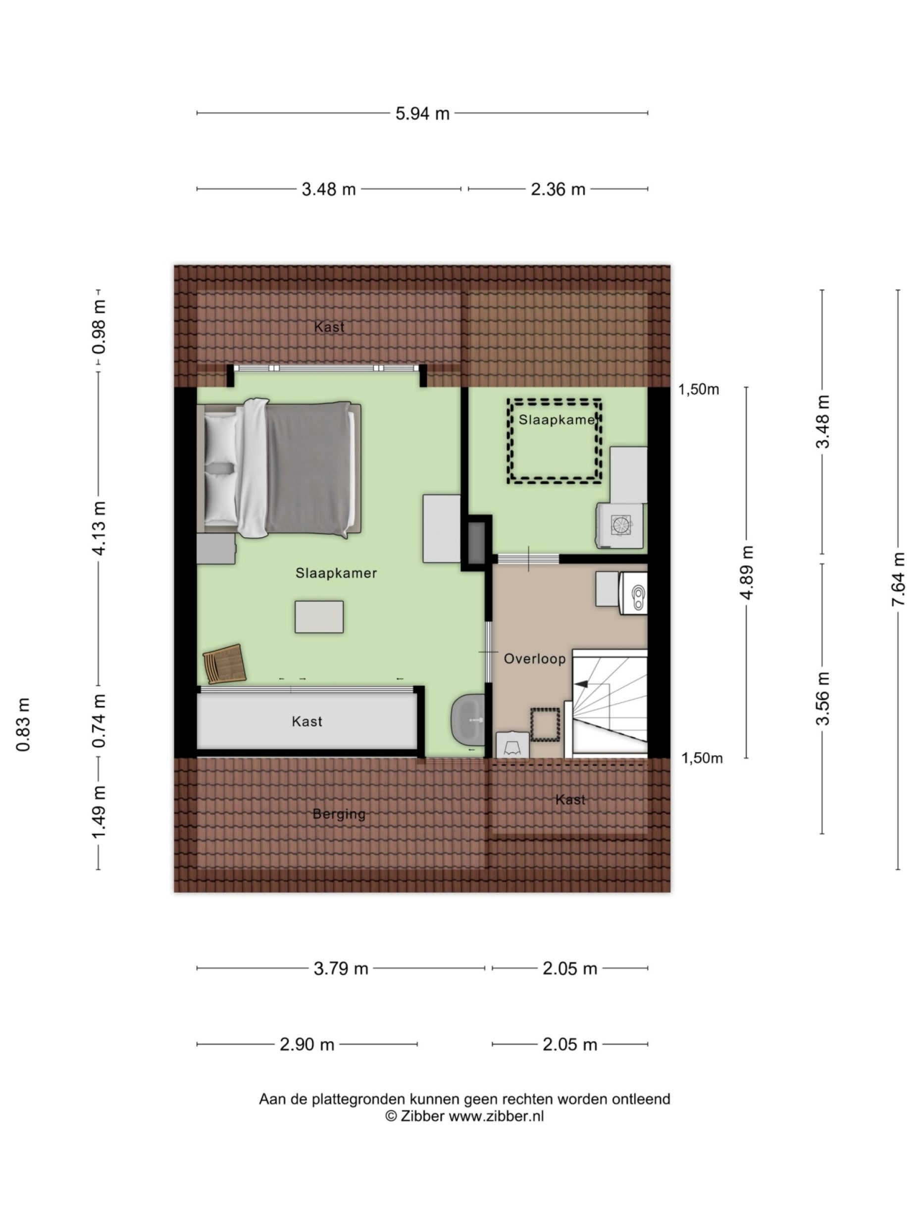Gerard Bromlaan 42 plattegrond 4