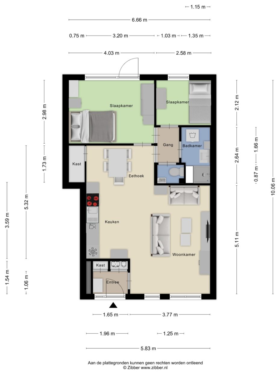 Hollandhof 13 plattegrond