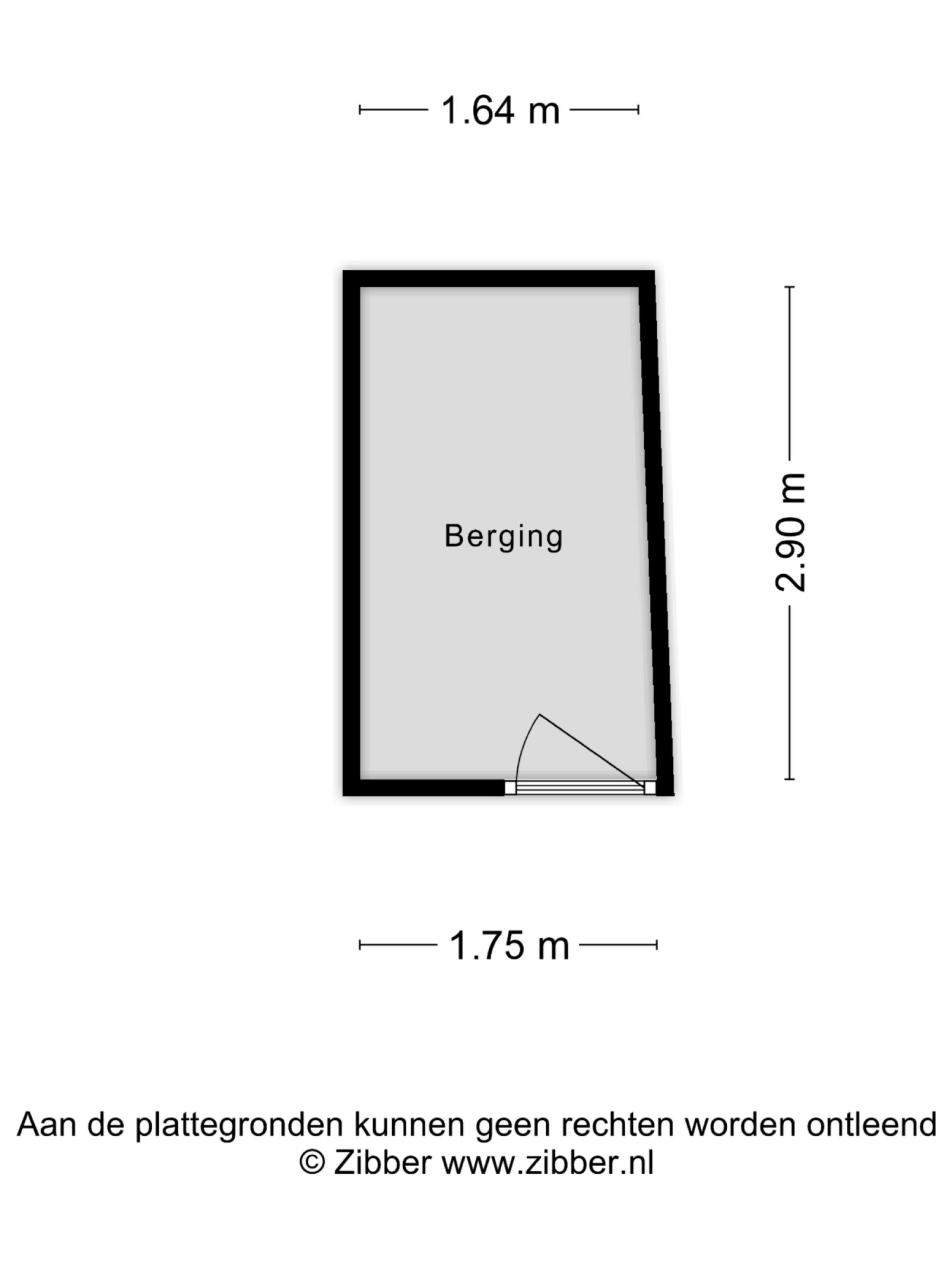 Frontonstraat 39 plattegrond 2