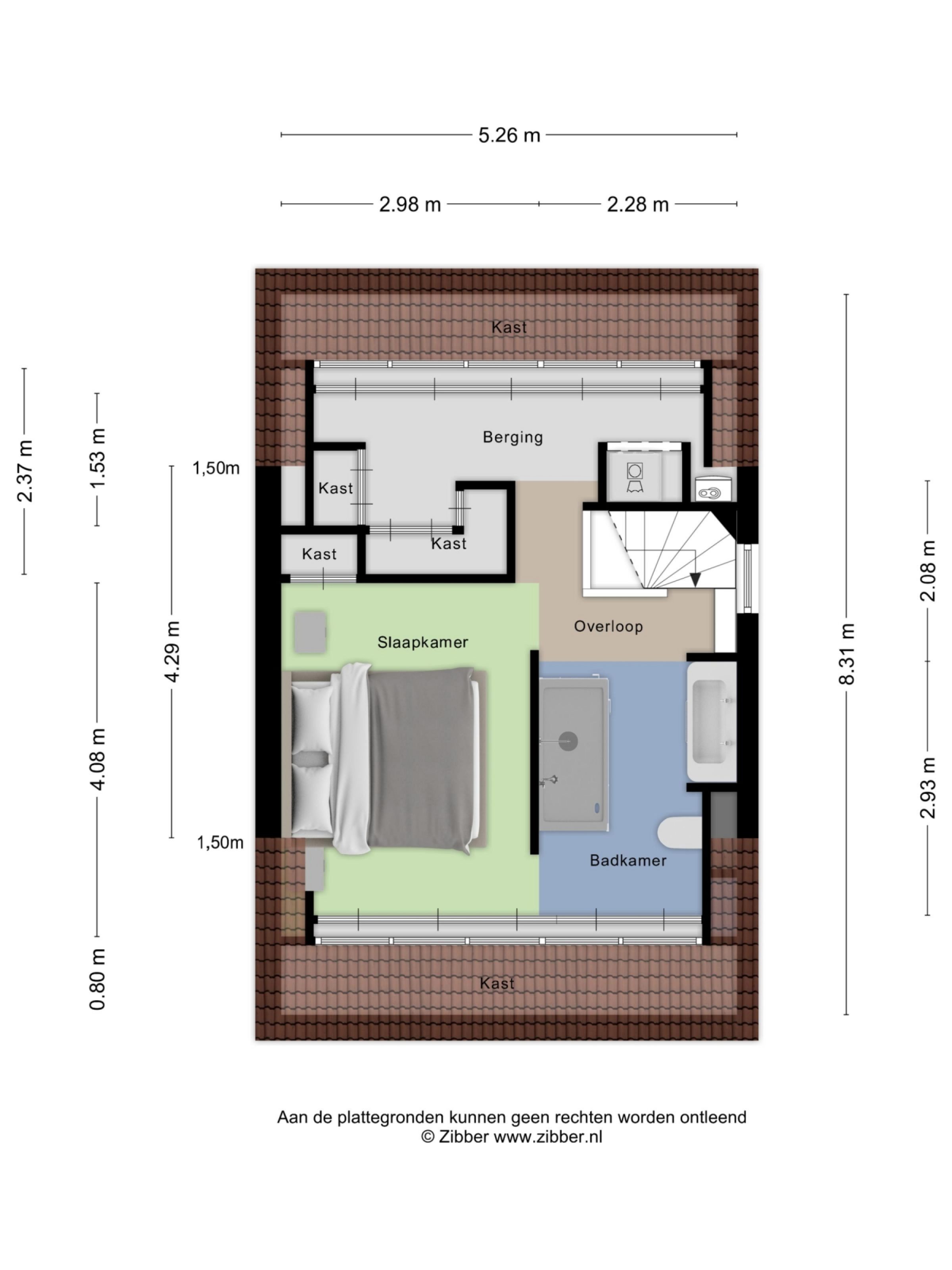 Fransebaan 430 plattegrond 4
