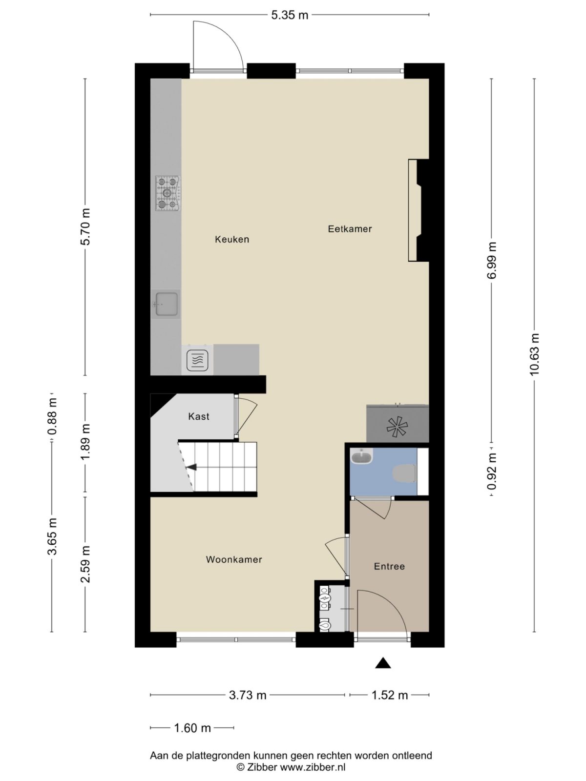 Laan door de Veste 55 plattegrond