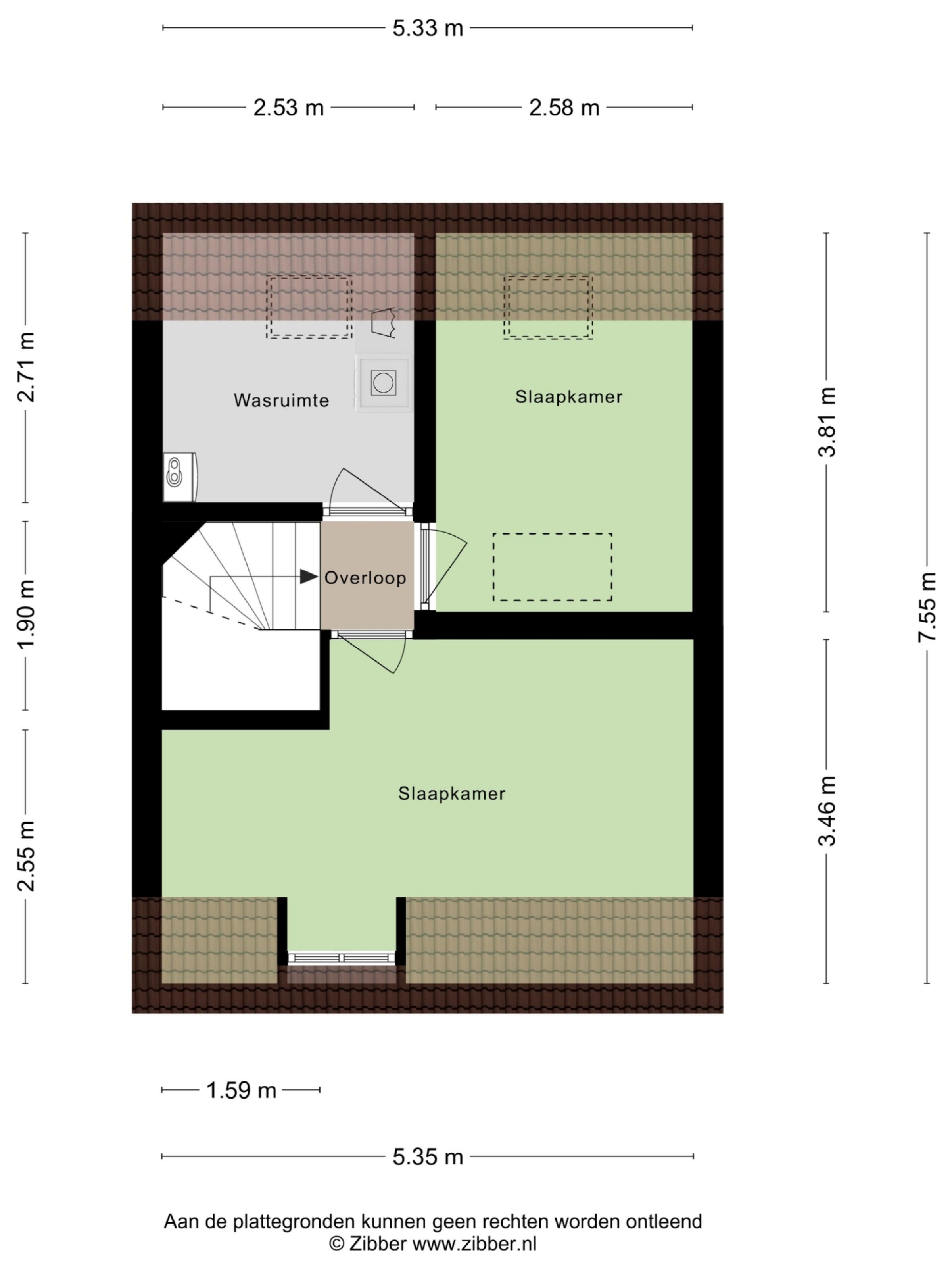 Laan door de Veste 55 plattegrond 4