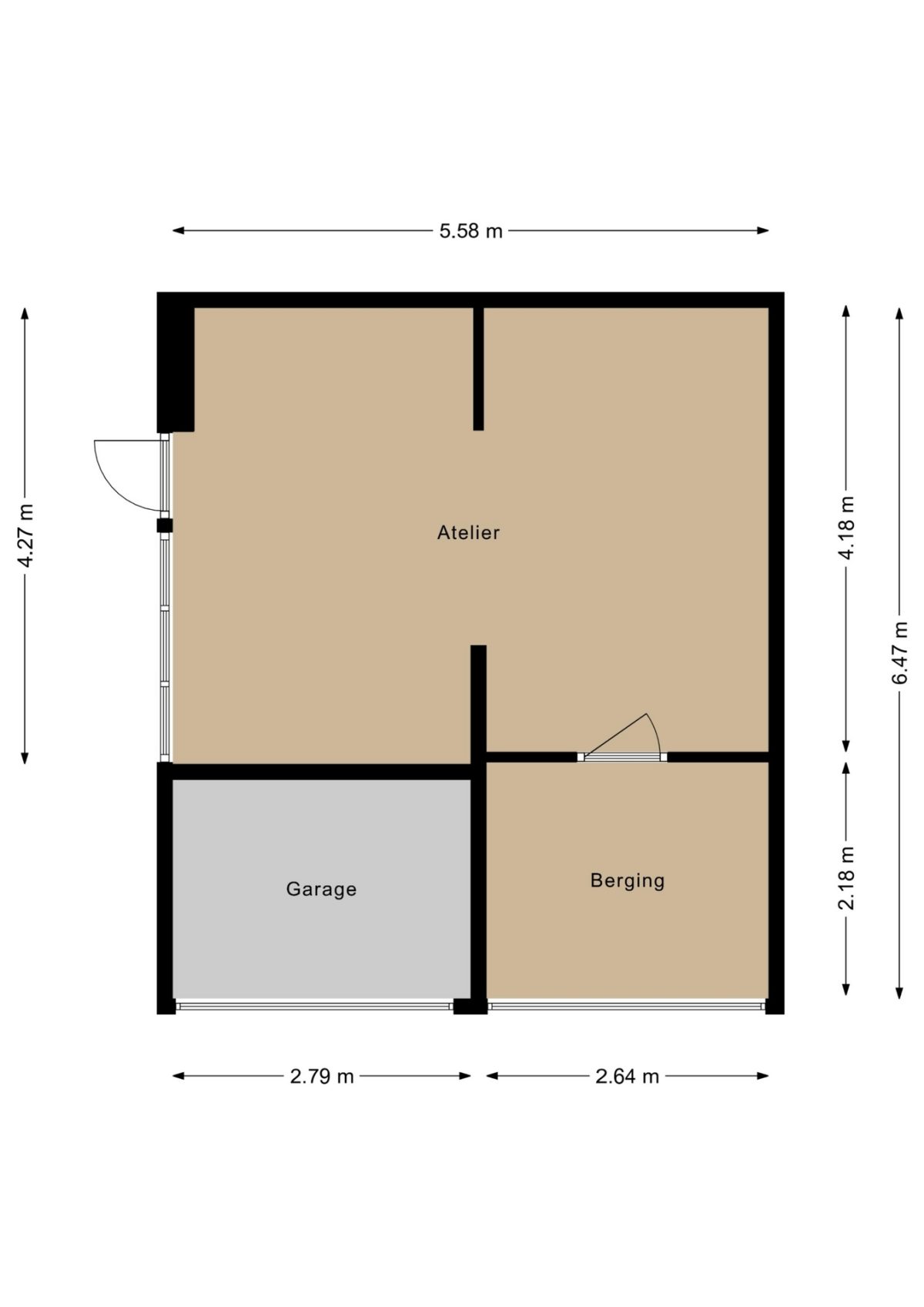 De Koppele 589 plattegrond 3
