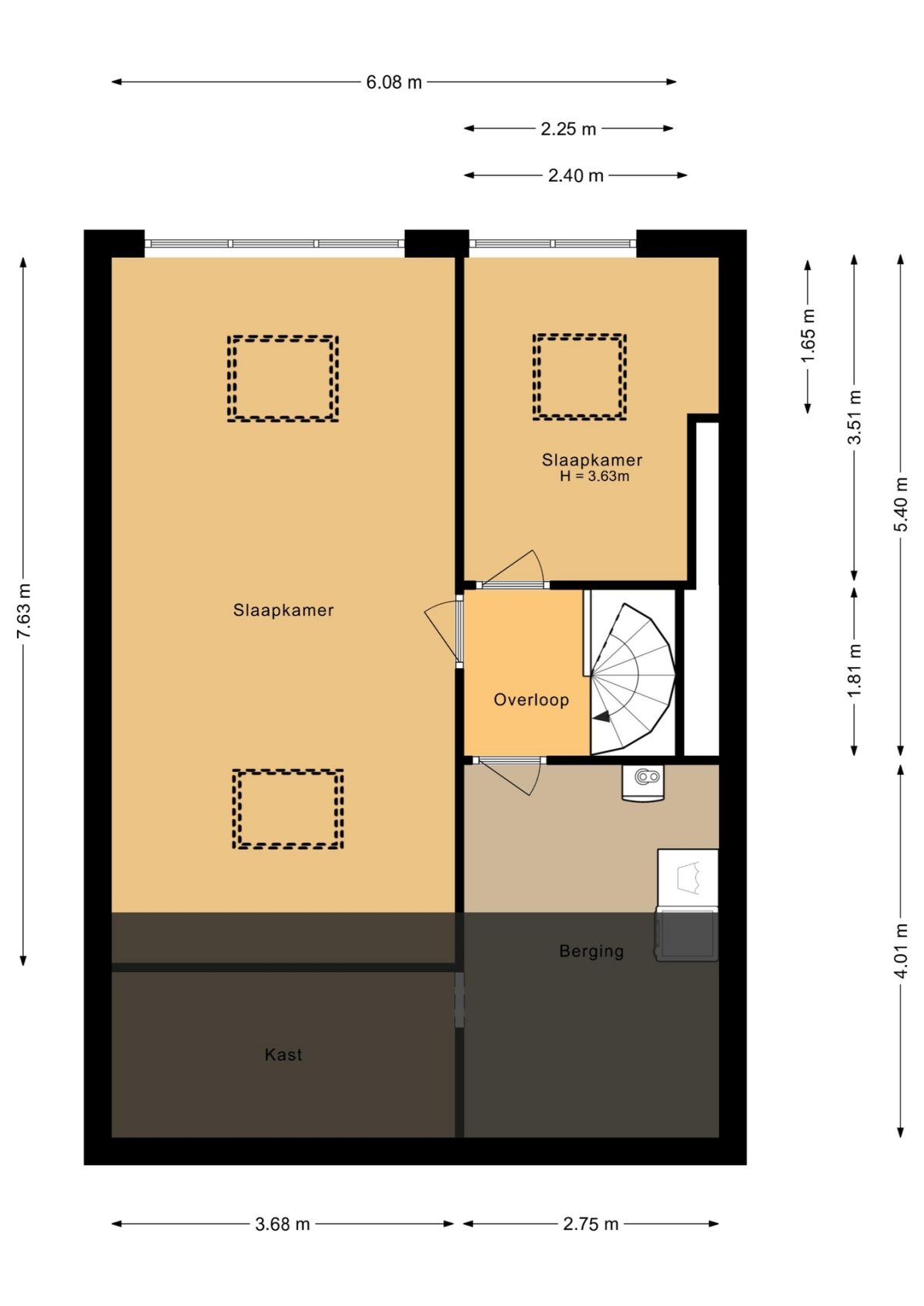 De Koppele 589 plattegrond 7