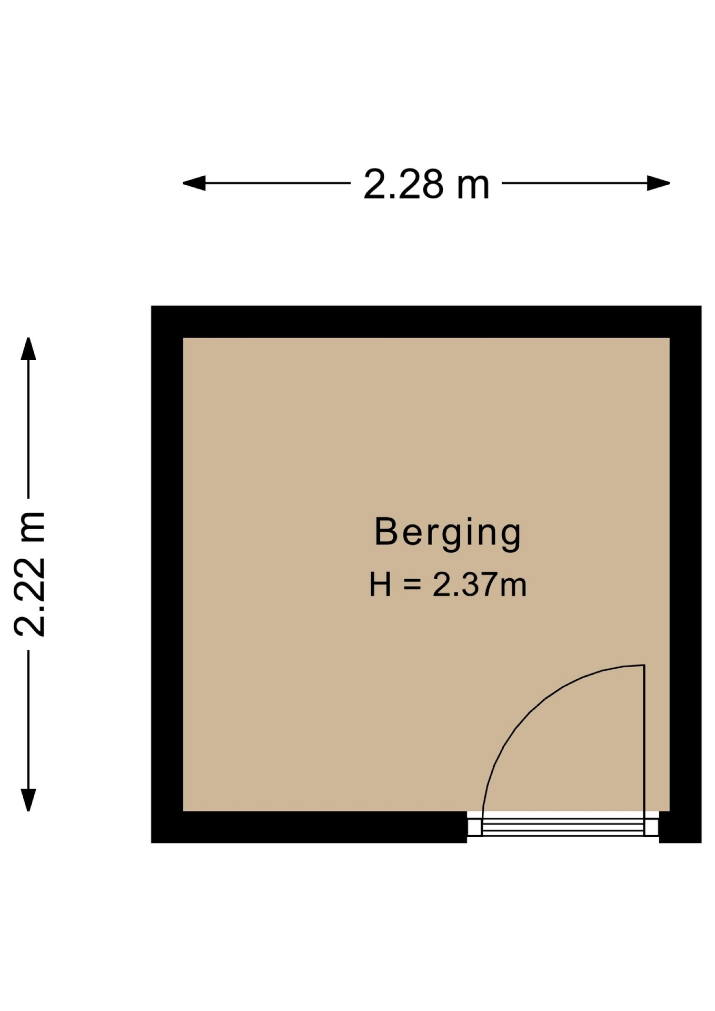 Leeghwaterstraat 246 plattegrond