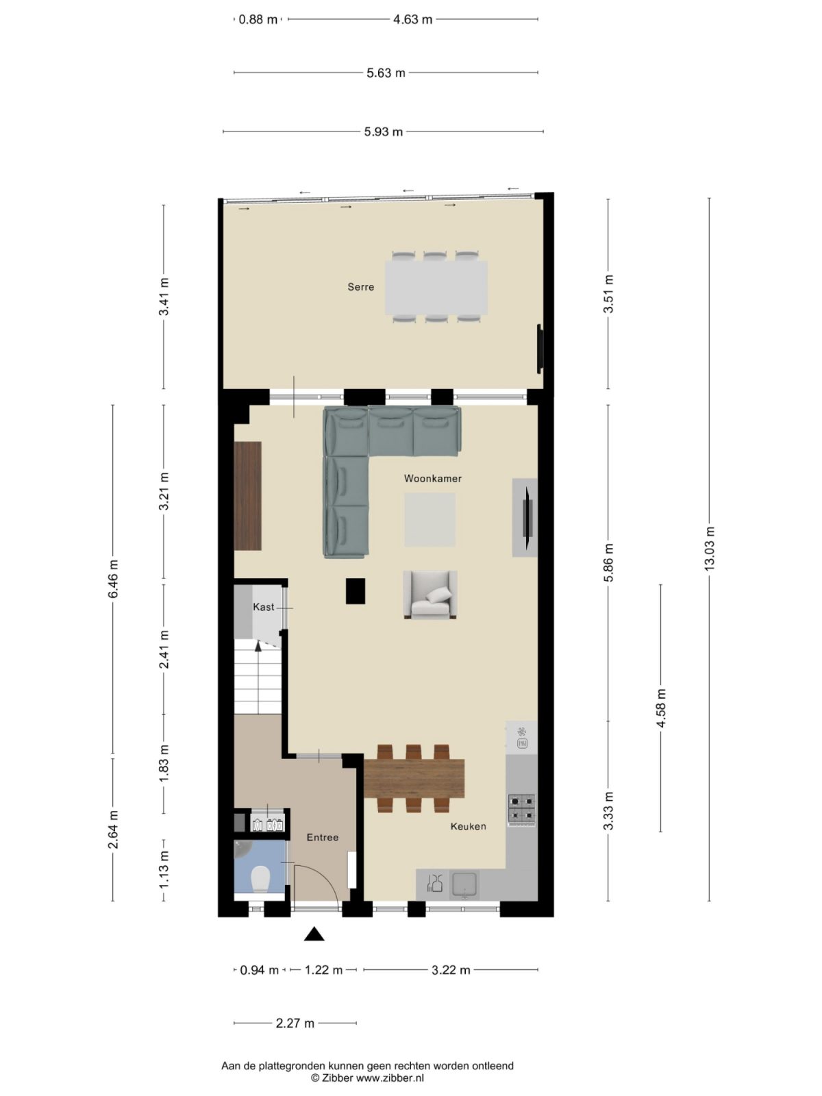 Annecyhof 25 plattegrond