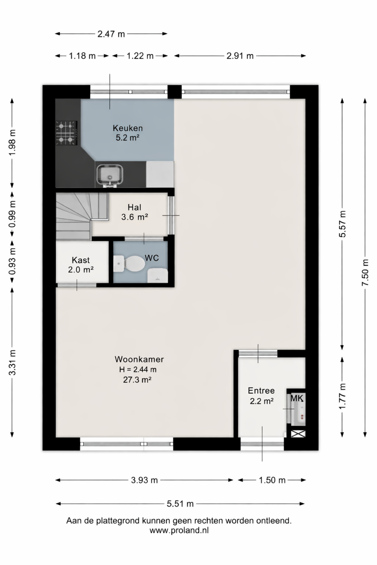 Raatven 26 plattegrond 4