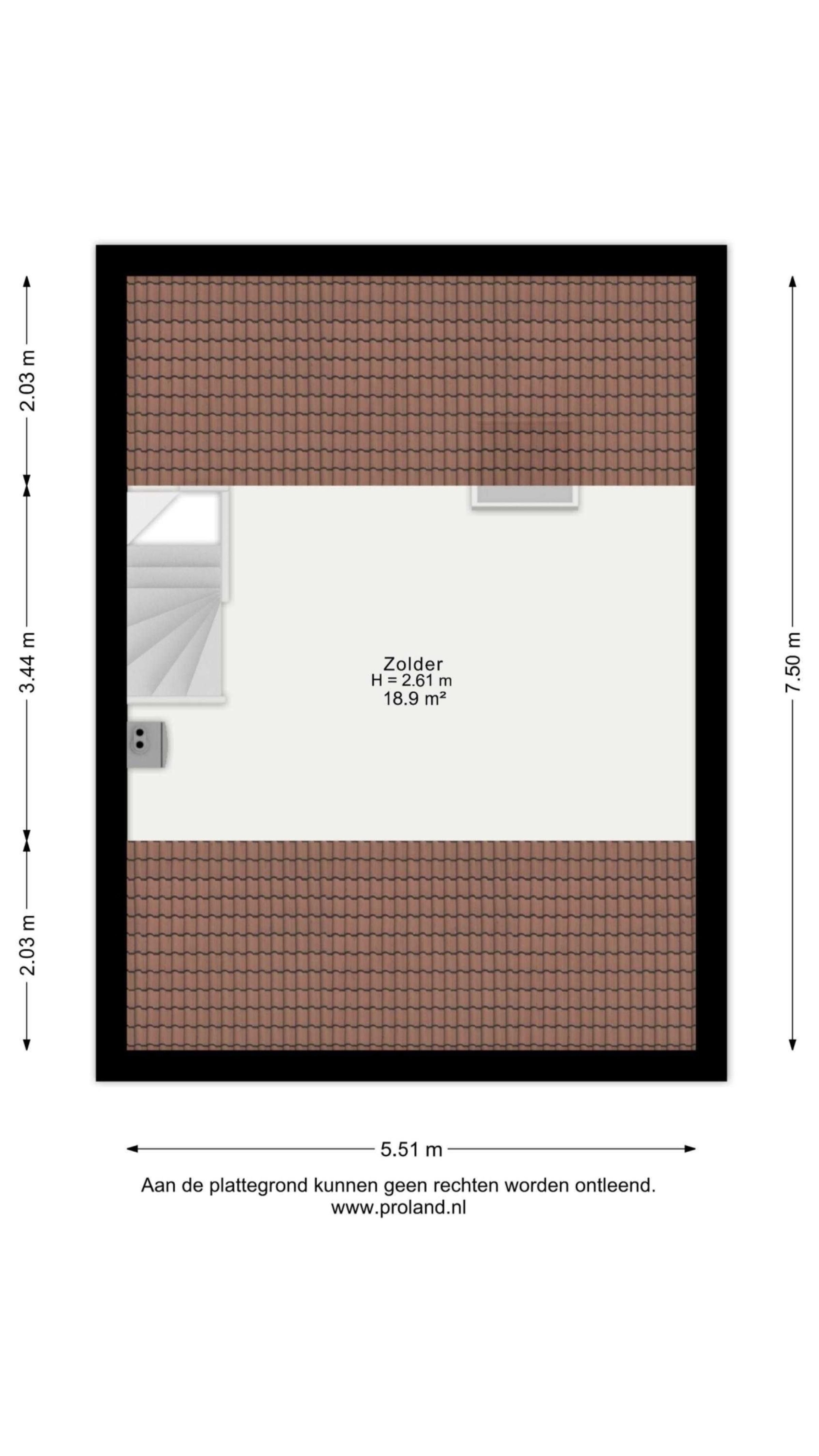 Raatven 26 plattegrond 3
