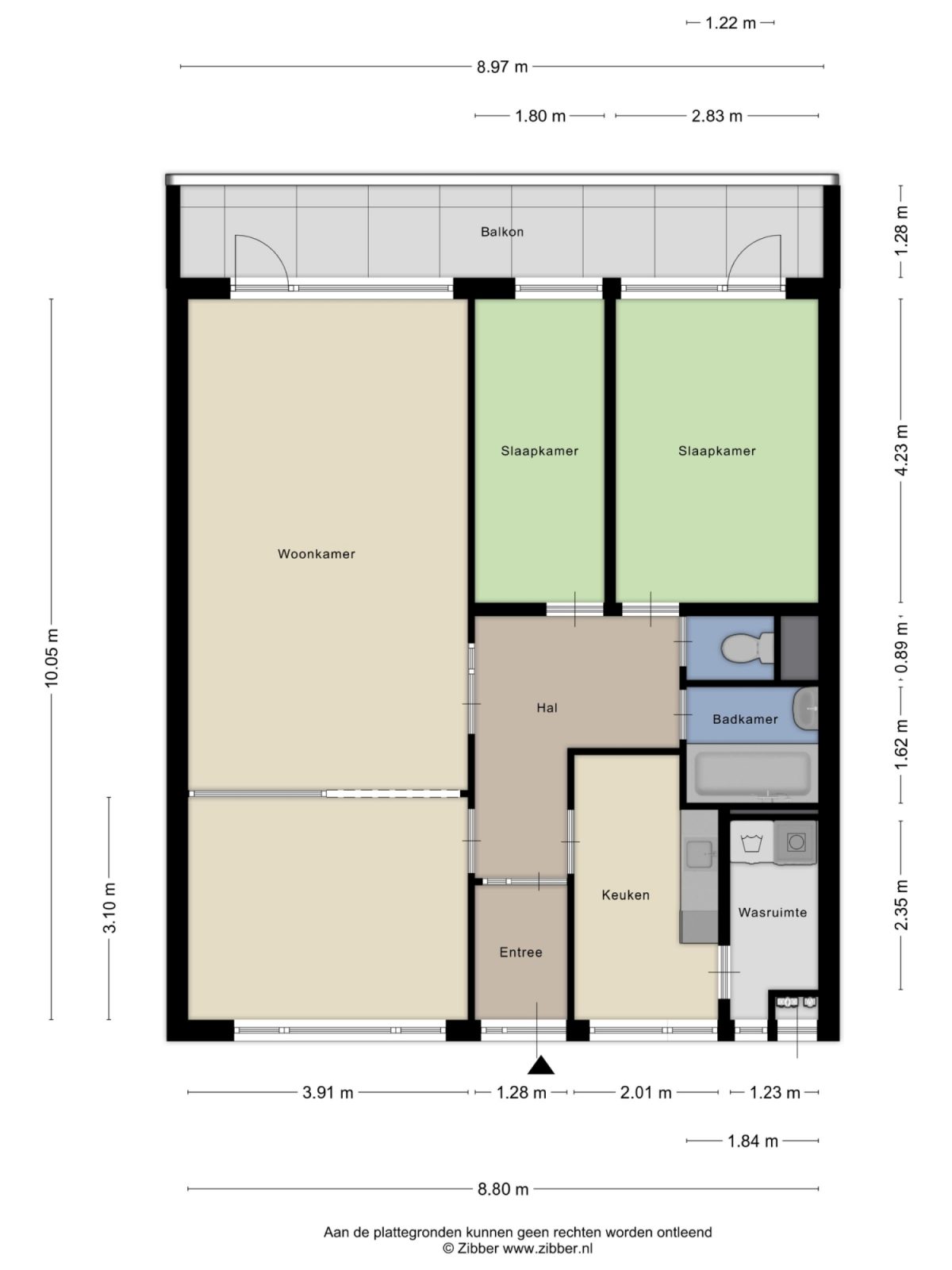 De Koppele 659 plattegrond
