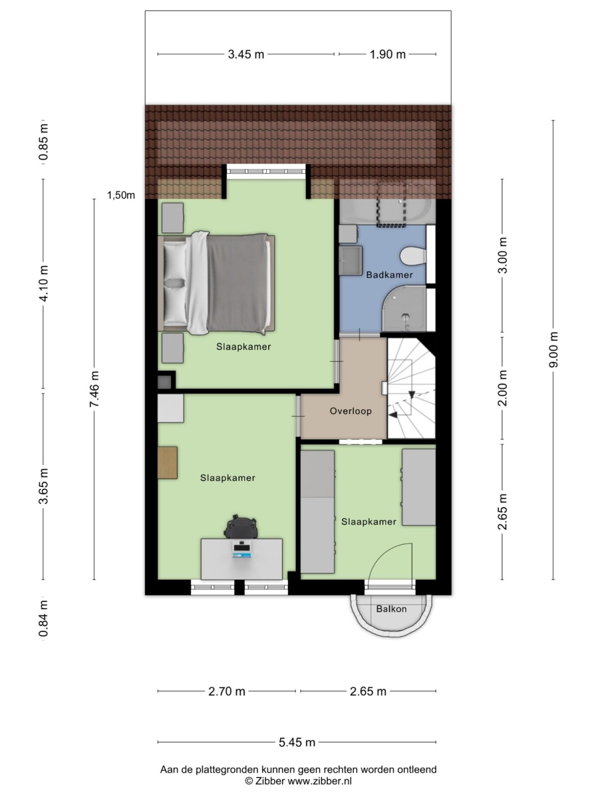 Auvergnelaan 9 plattegrond 2