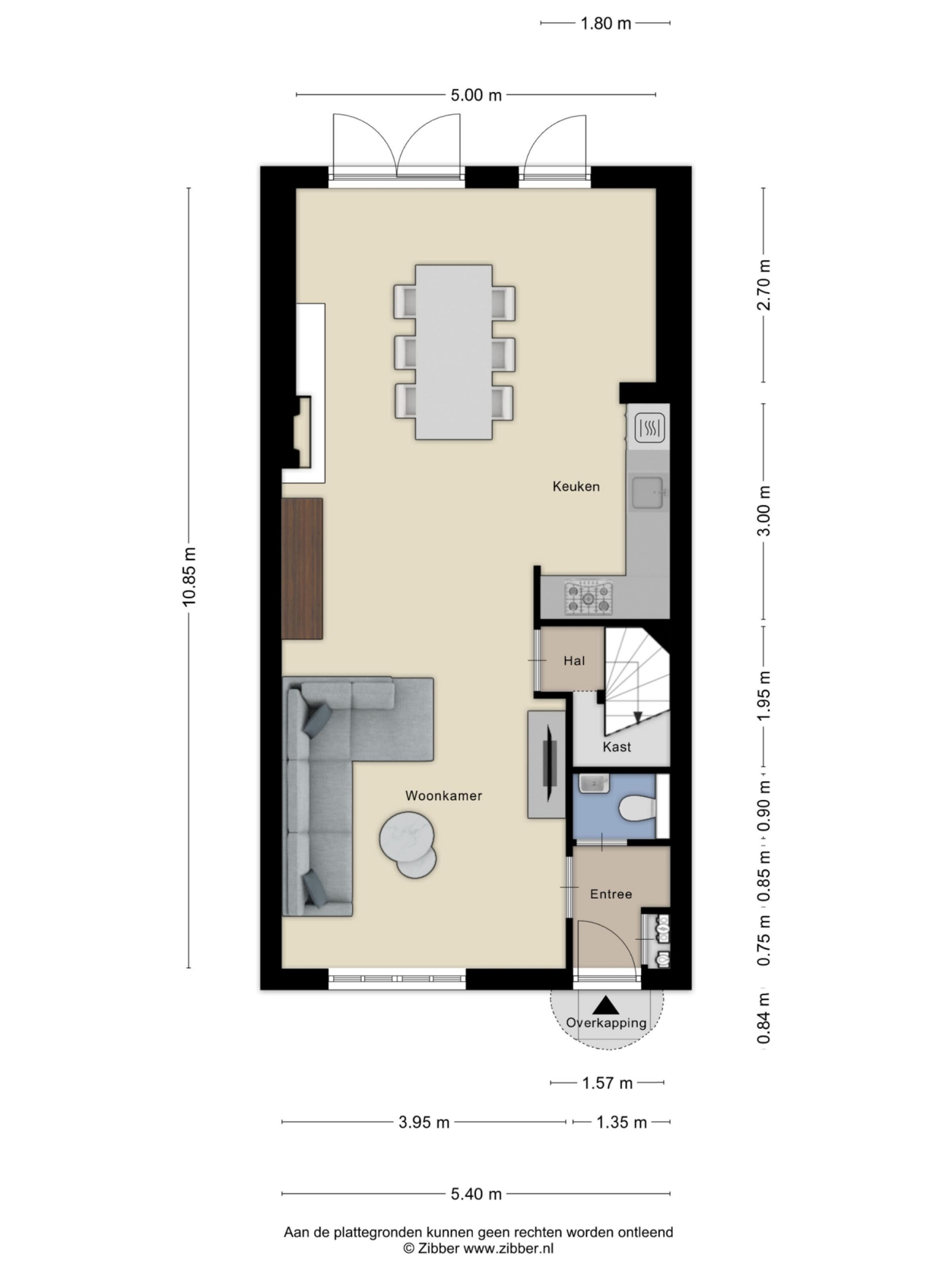 Auvergnelaan 9 plattegrond