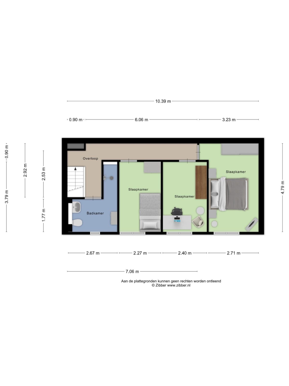 Mortierlaan 147 plattegrond 3
