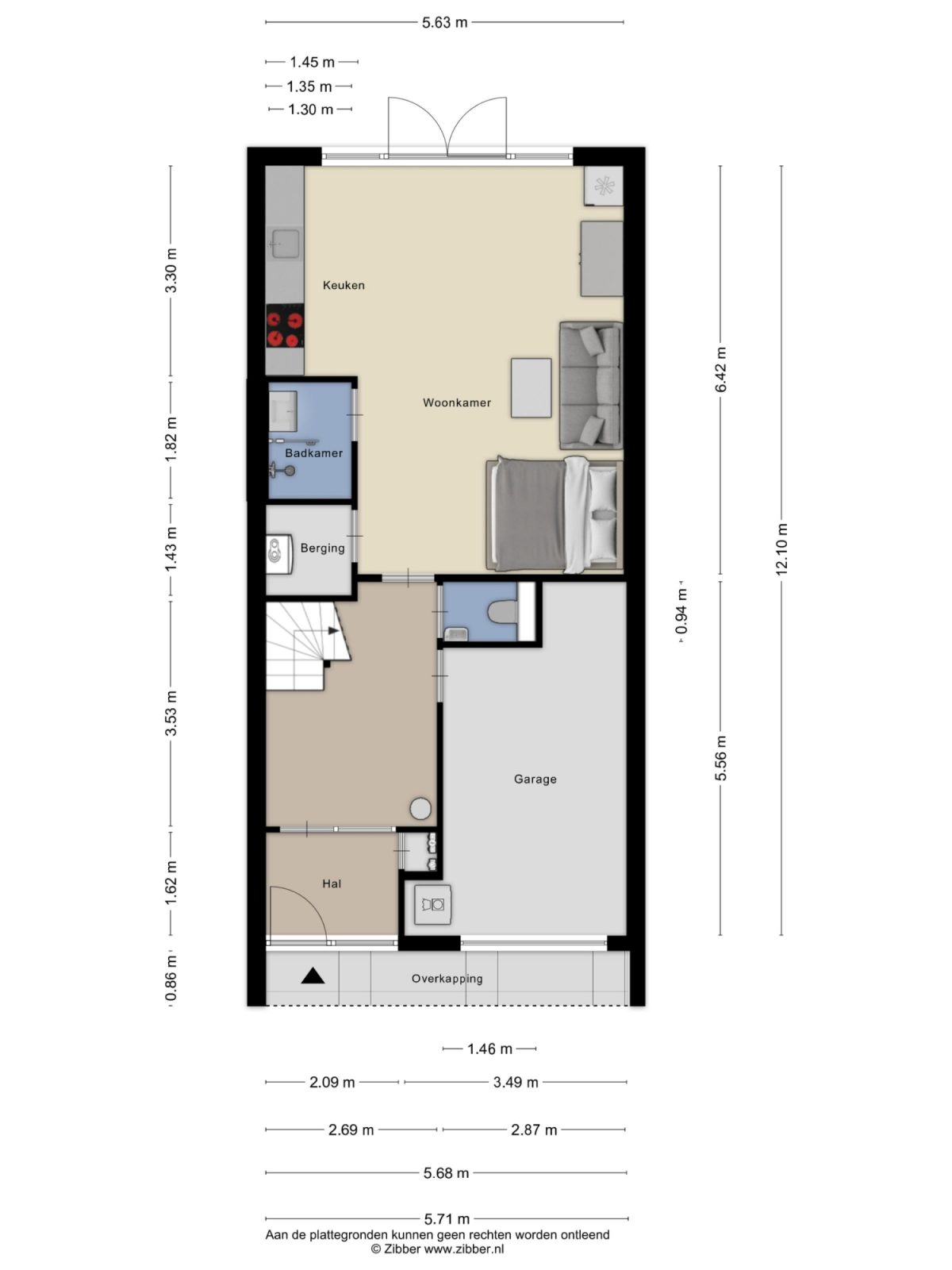 Winselerhof 22 plattegrond