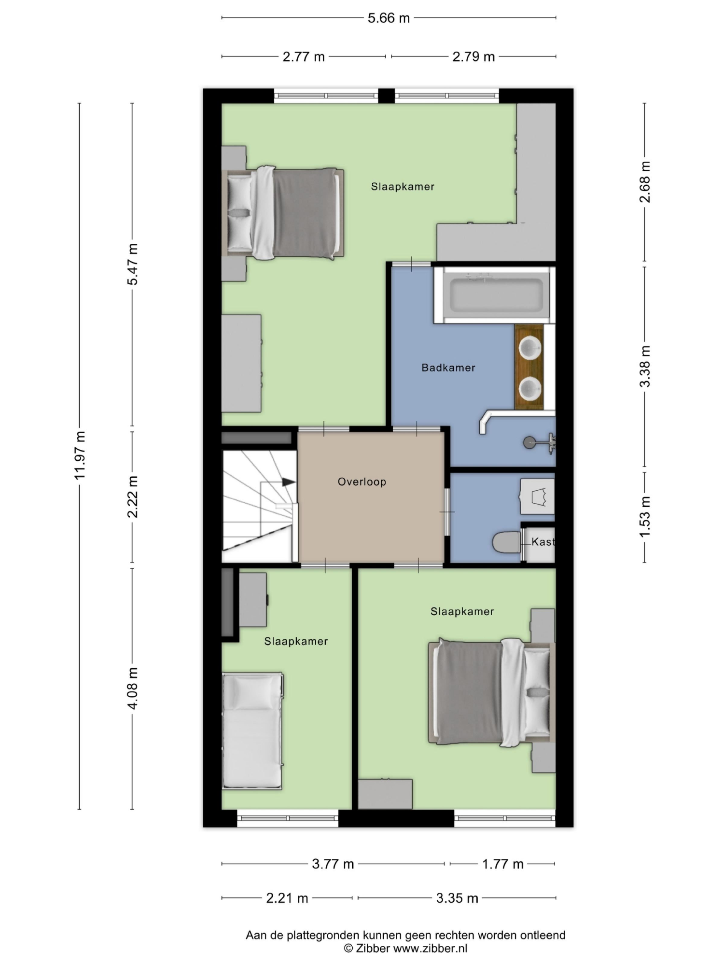 Winselerhof 22 plattegrond 3