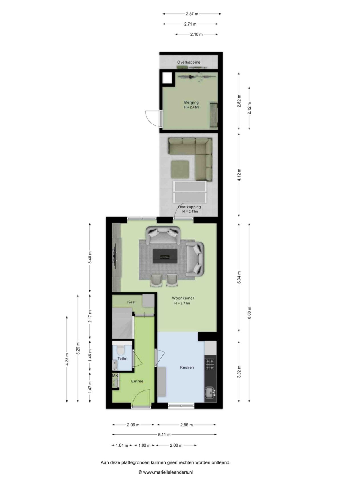 Esdoornhof 4 plattegrond