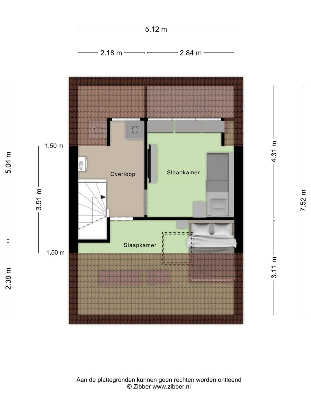 Sartènelaan 8 plattegrond 3