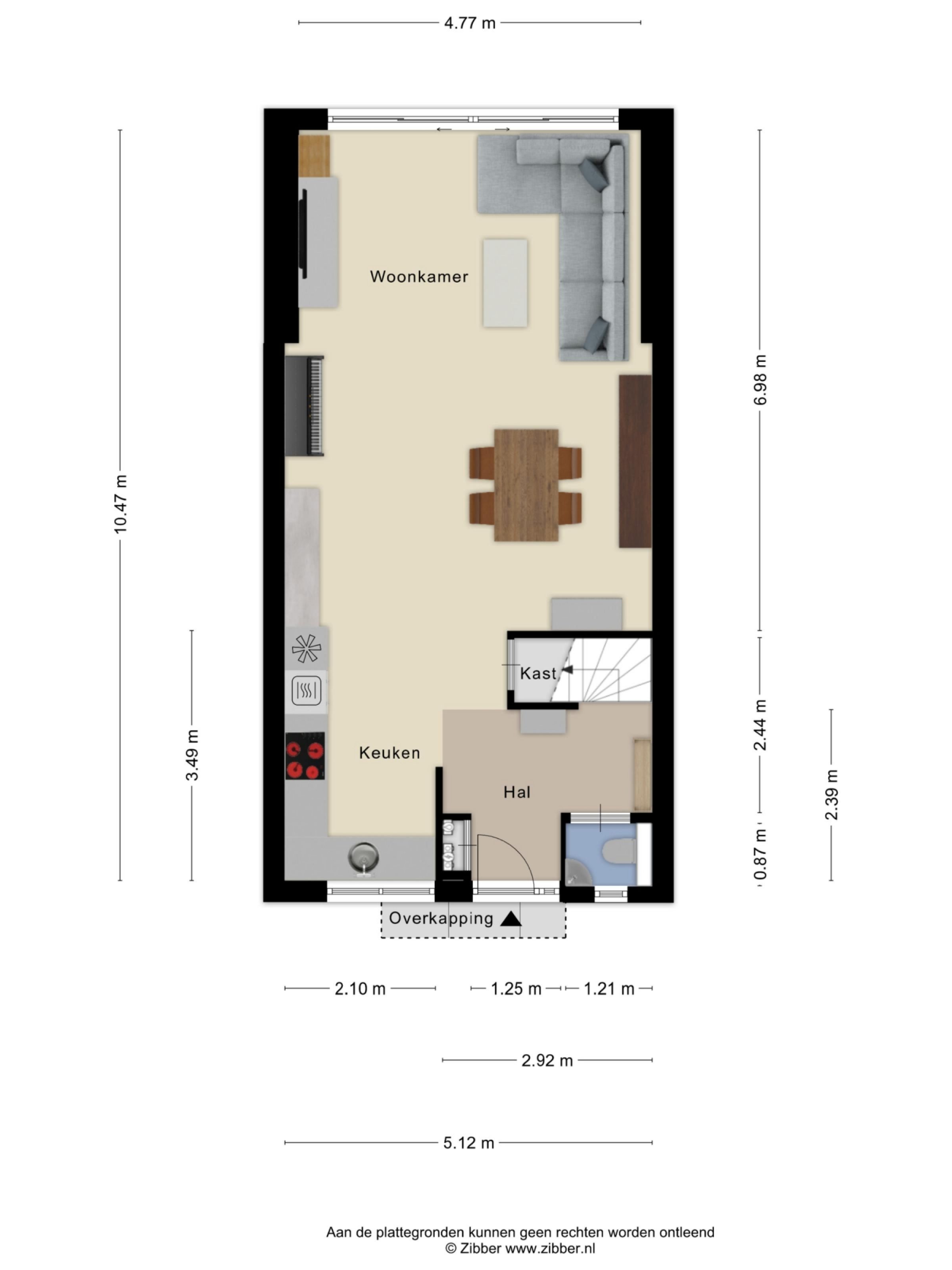 Sartènelaan 8 plattegrond