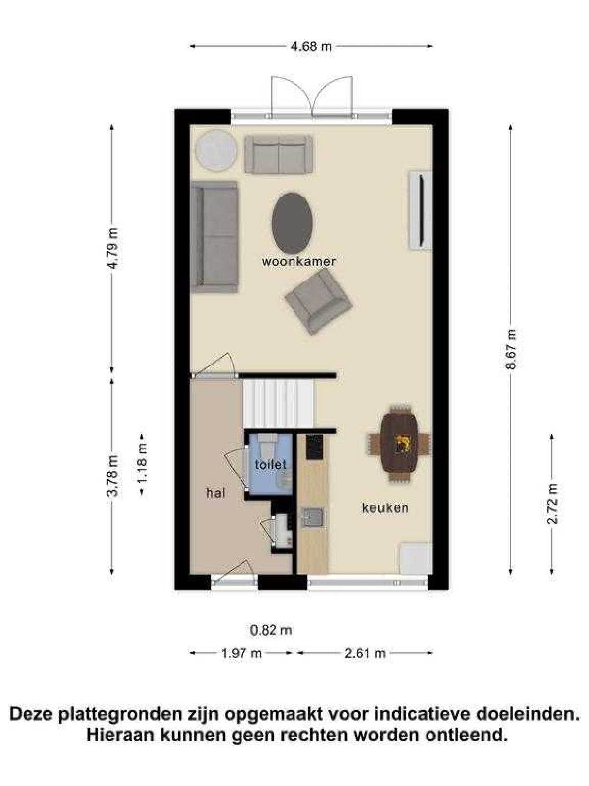 3e Haagstraat 39 D plattegrond
