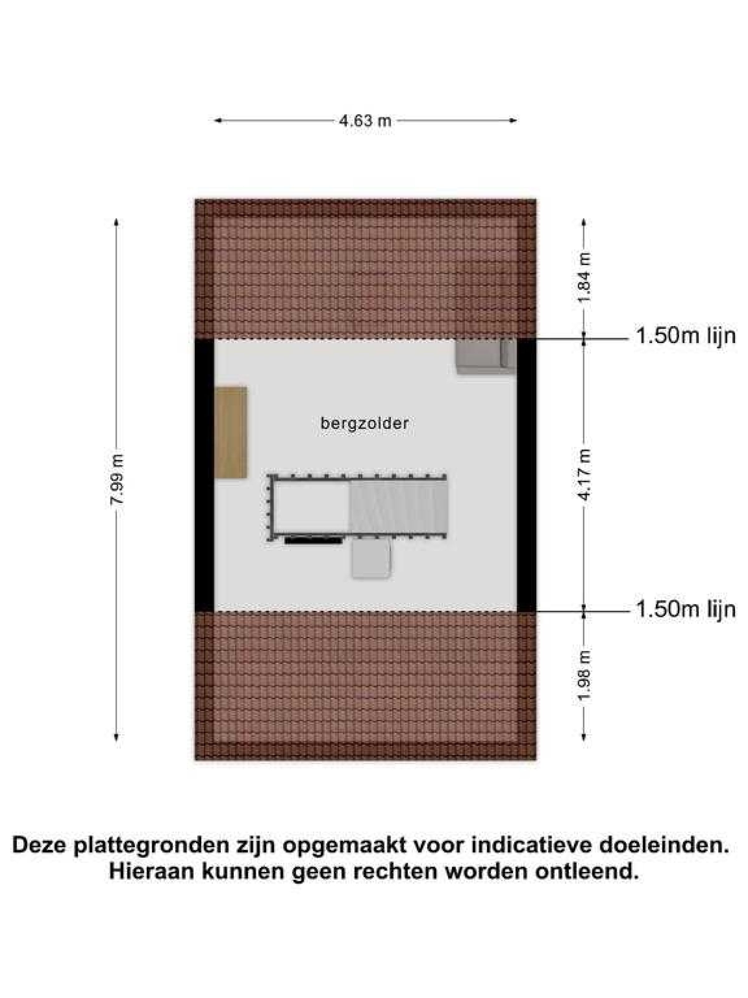 3e Haagstraat 39 D plattegrond 3