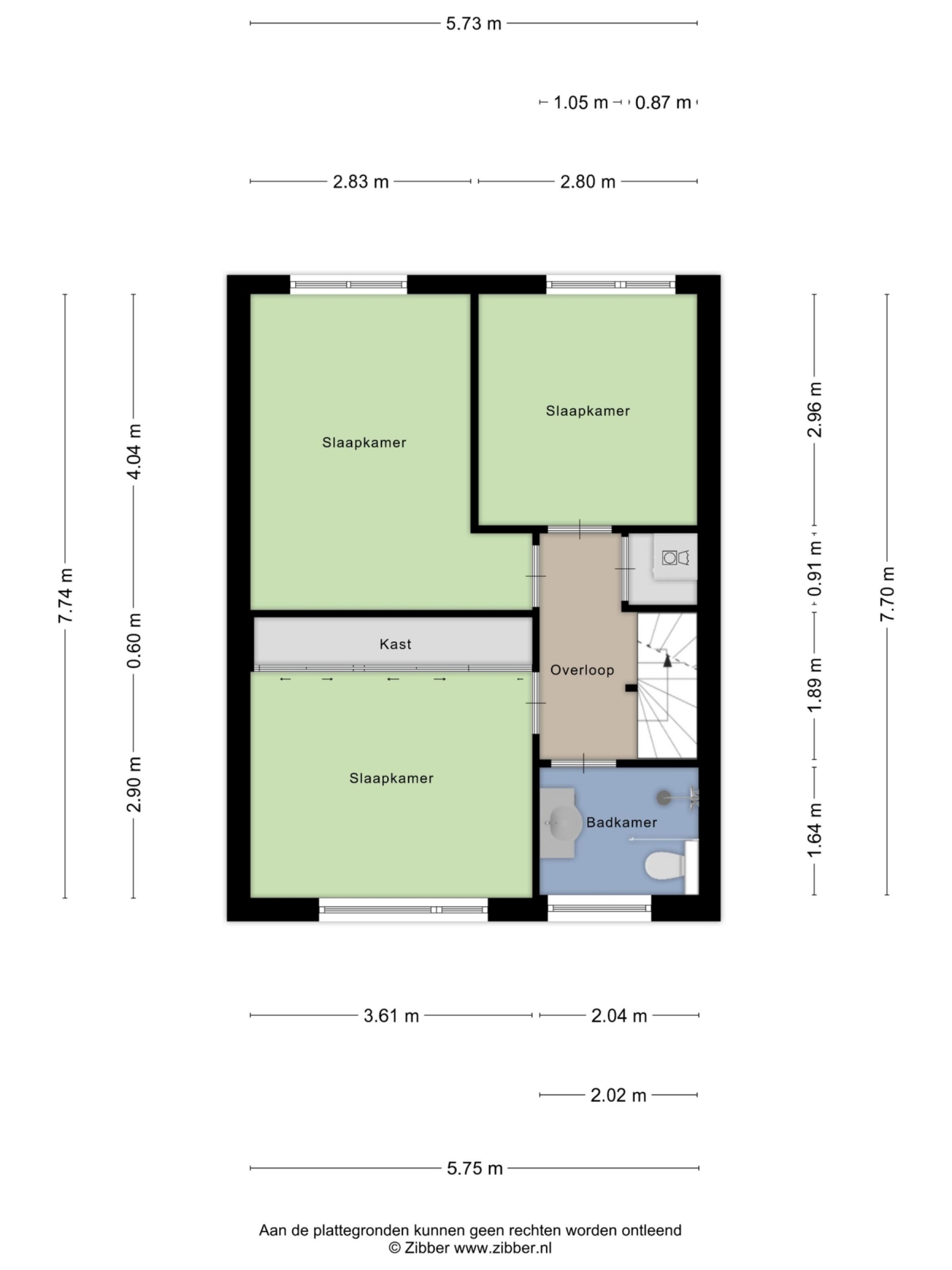 Morgenroodstraat 30 plattegrond 3